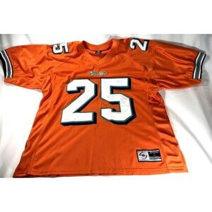 Mr Wilson Sportswear Untouchables Keia #25 Orange Stitched Small Football Jersey